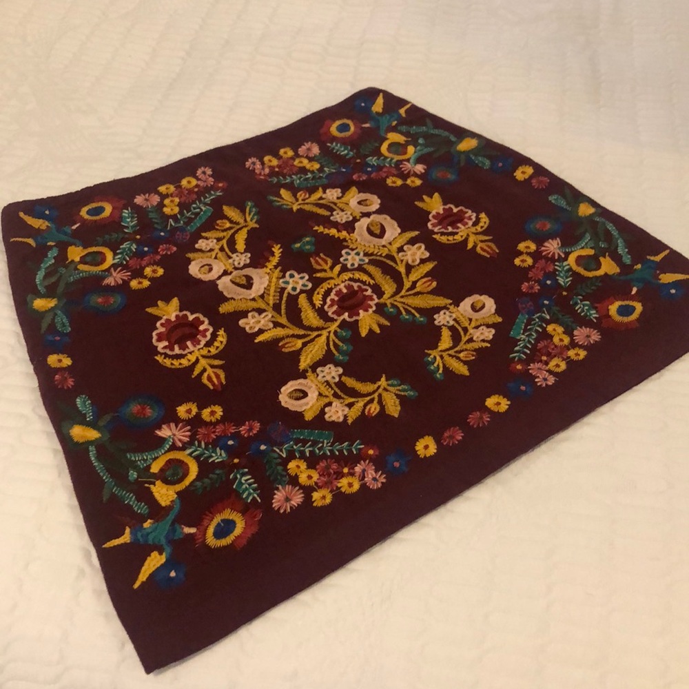 Umgee Embroidered Skirt
